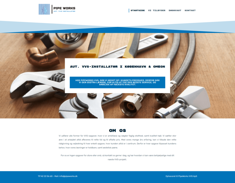 PipeWorks før billede